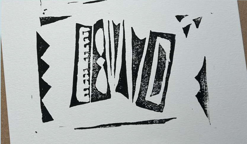 Accordion Block Print