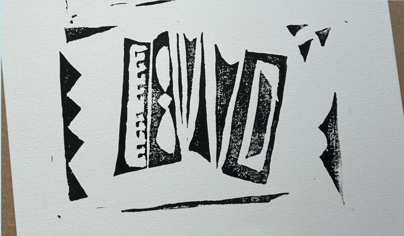 Accordion Block Print