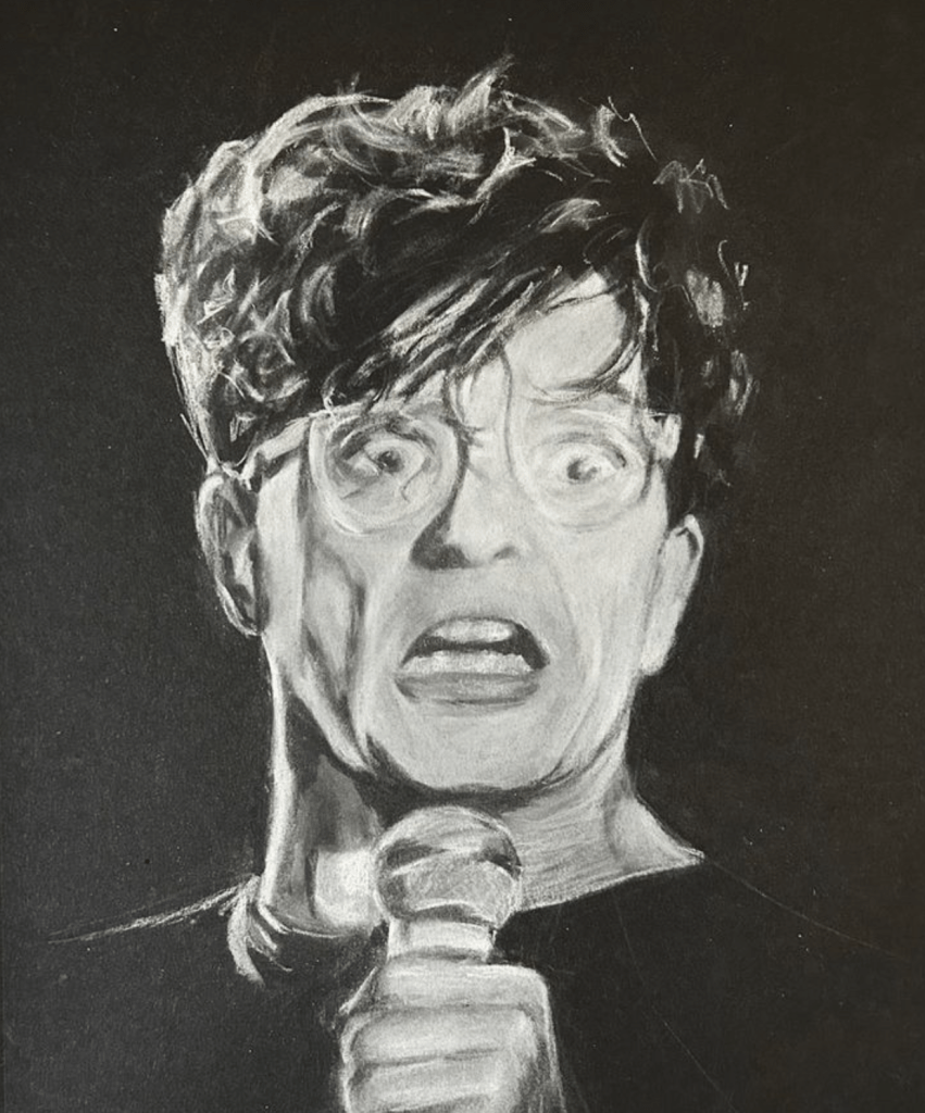 Mark Mothersbaugh Charcoal