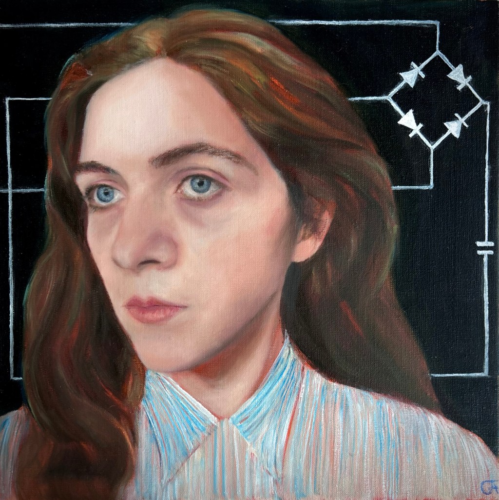 Self-Portrait Oil Painting