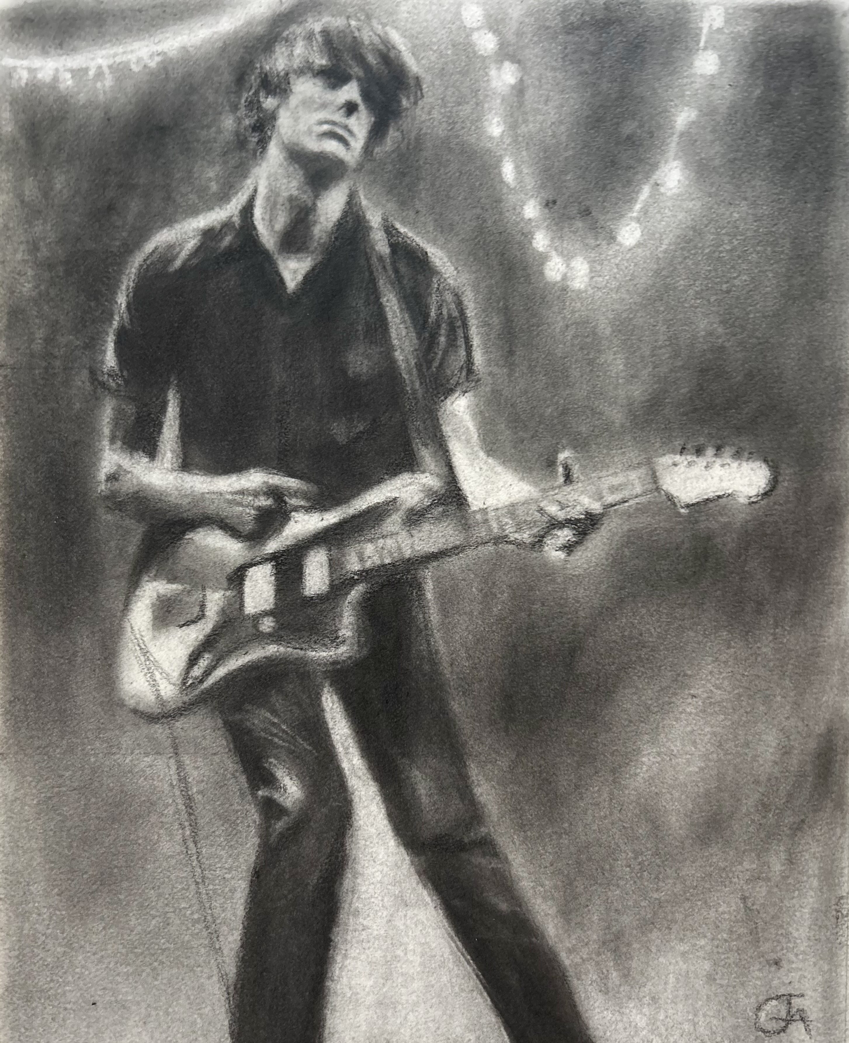 Stephen Malkmus Graphite Drawing