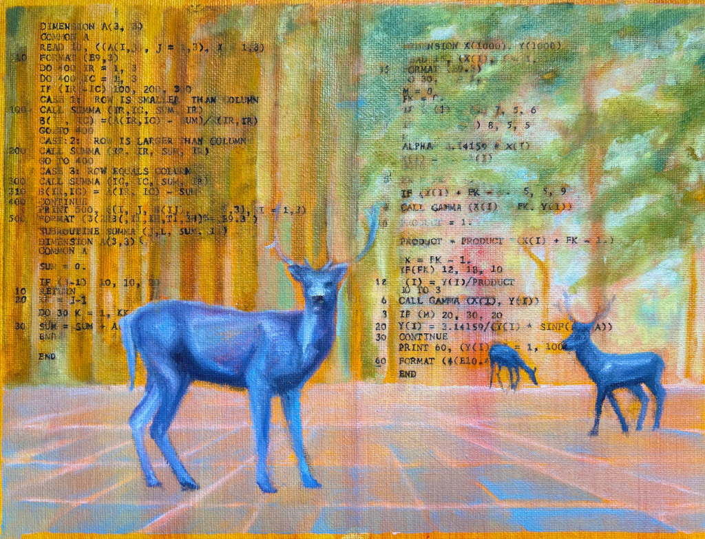 WhereBlueDeerSpeakFortran